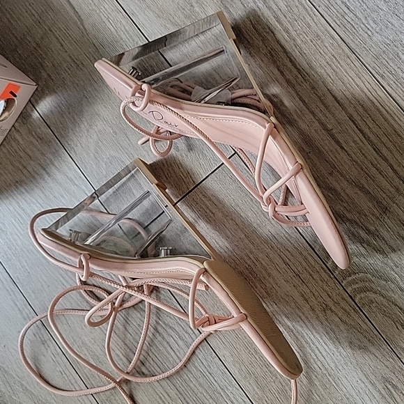 NEW Wild Pair clear heel sandals 8 - Picture 4 of 9